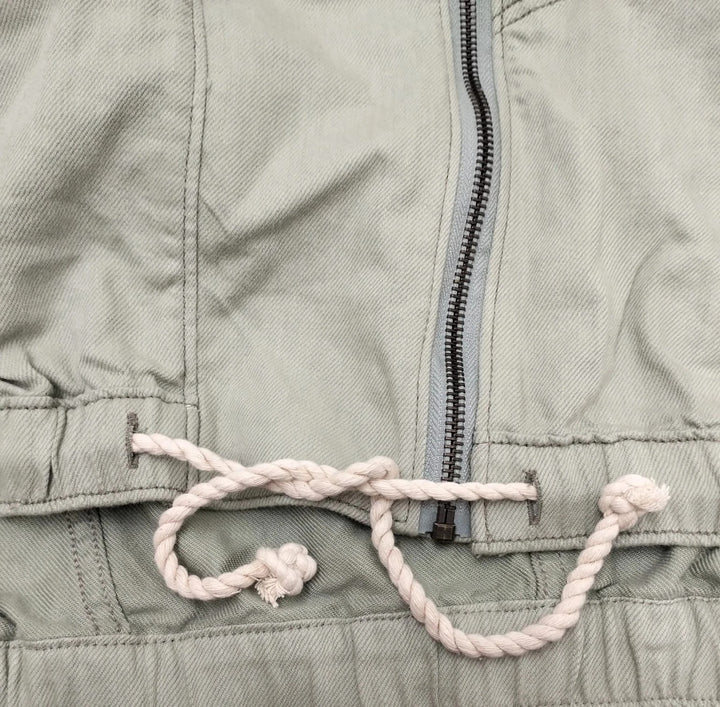 Anthropologie Pilcro Tidal Moto Utility Jacket Top