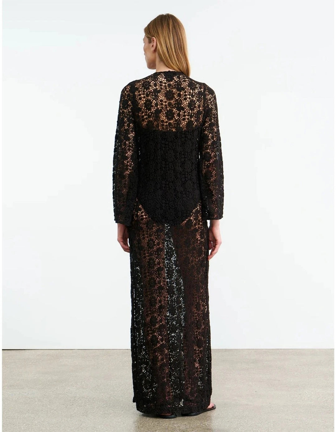 Nili Lotan Della Knit Long Maxi Dress