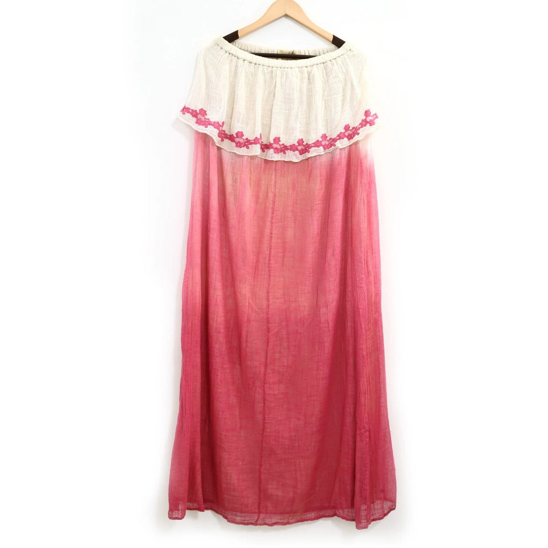 Lynne Love Lynne's World Dip Dye Maxi Tube Dress