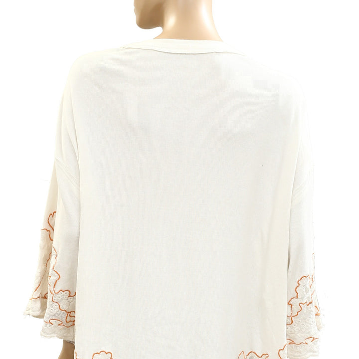Free People Ribbed Knit Tunic Top