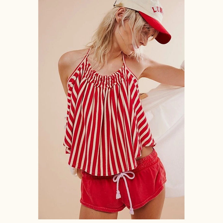 Free People We The Free Coastal Town Halter Top