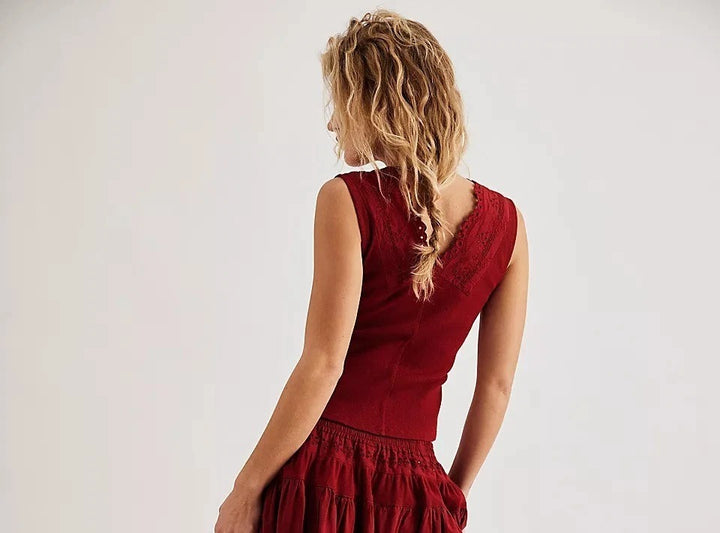 Free People Gesibelle Blouse Top