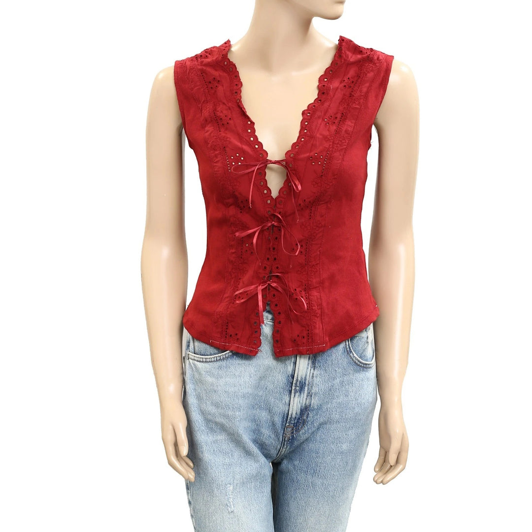 Free People Gesibelle Blouse Top