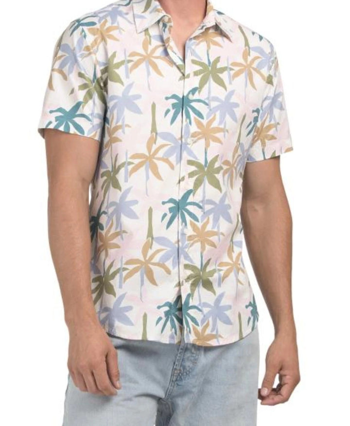 Bonobos Stretch Riviera Short Sleeve Men's Shirt