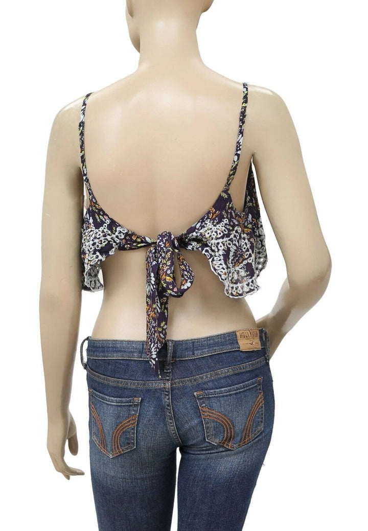 Intimately Free People So Much Fun Cropped Cami Blouse Top