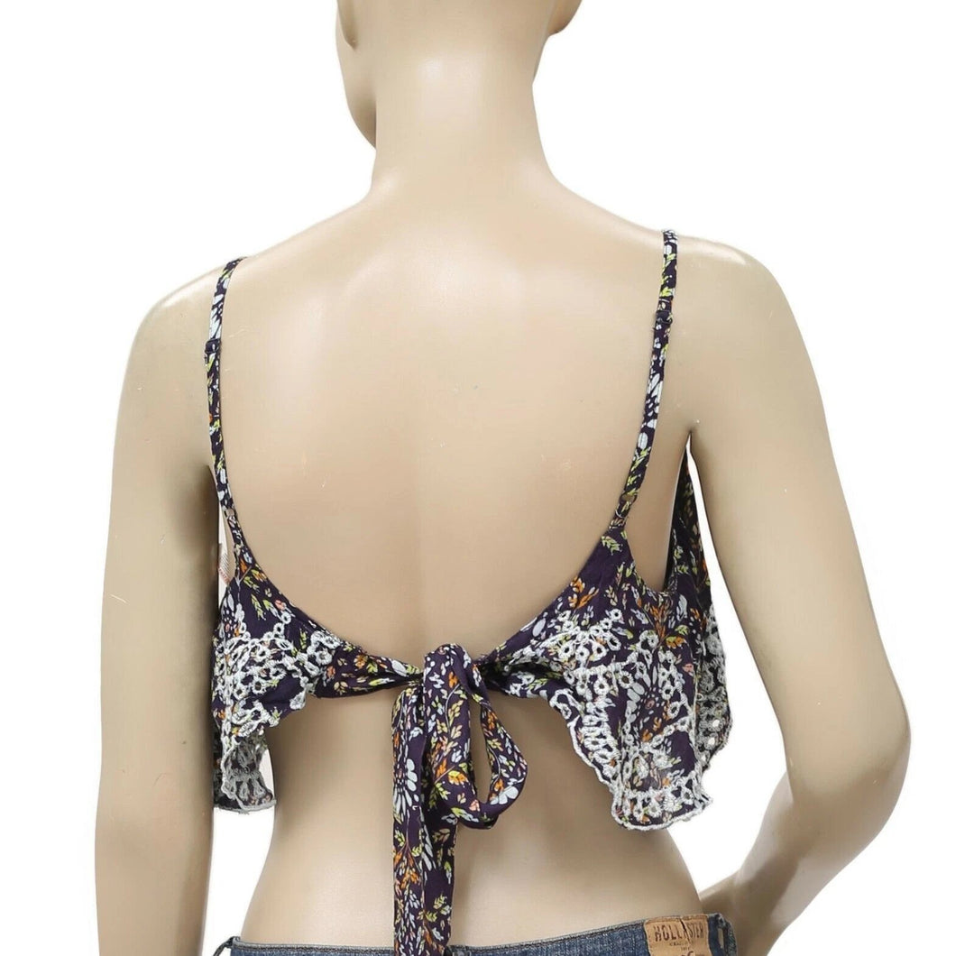 Intimately Free People So Much Fun Cropped Cami Blouse Top