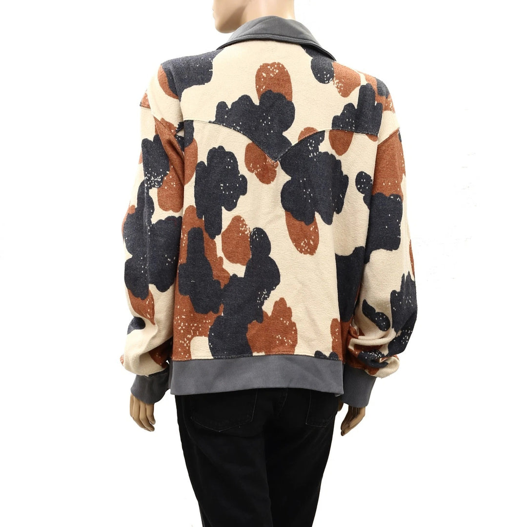 Free People Cabin Cardi Jacket Pullover Top