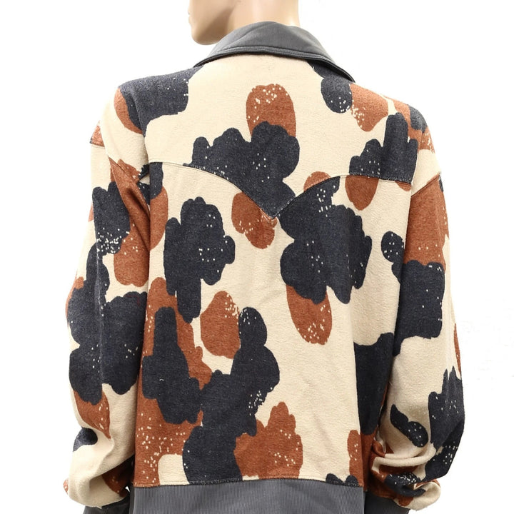 Free People Cabin Cardi Jacket Pullover Top