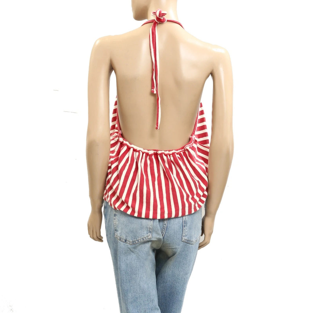 Free People We The Free Coastal Town Halter Top