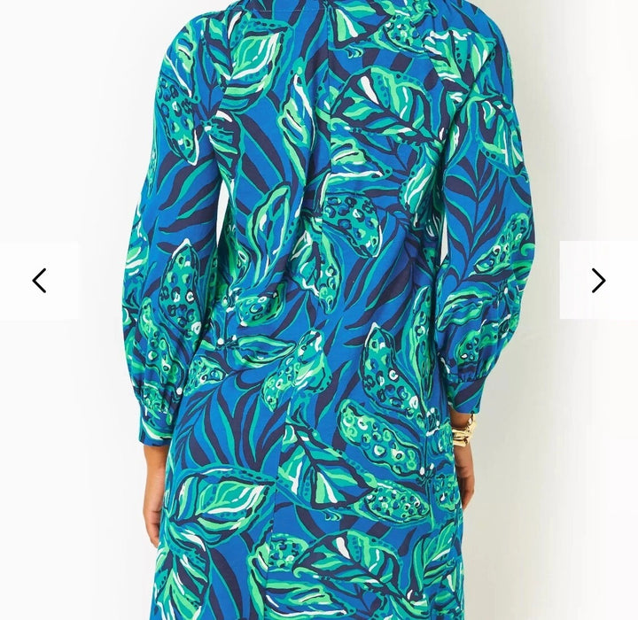 Lilly Pulitzer Elianna Cotton T-Shirt Tunic Mini Dress