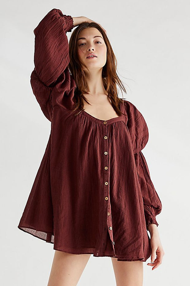 Free People So Fresh Tunic Dress