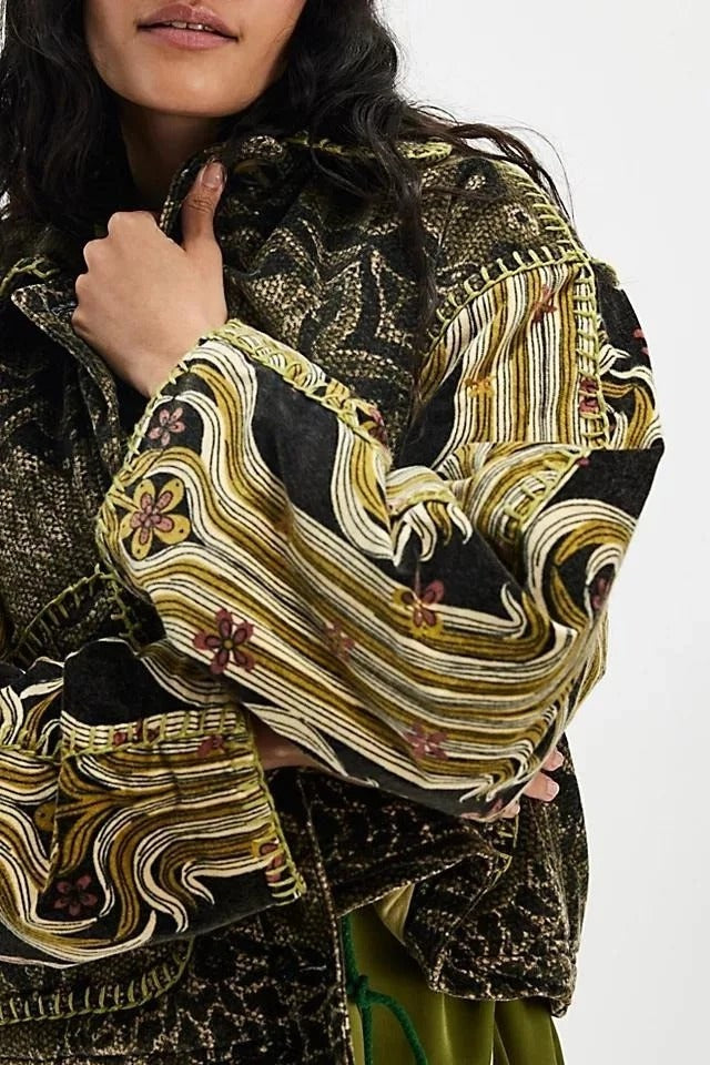 Free People Giving Joy Jacket Top