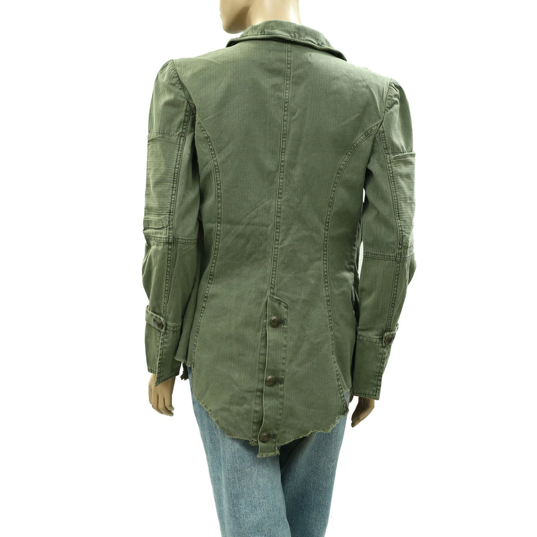 Free People Harlow Jacket Blazer Coat Top