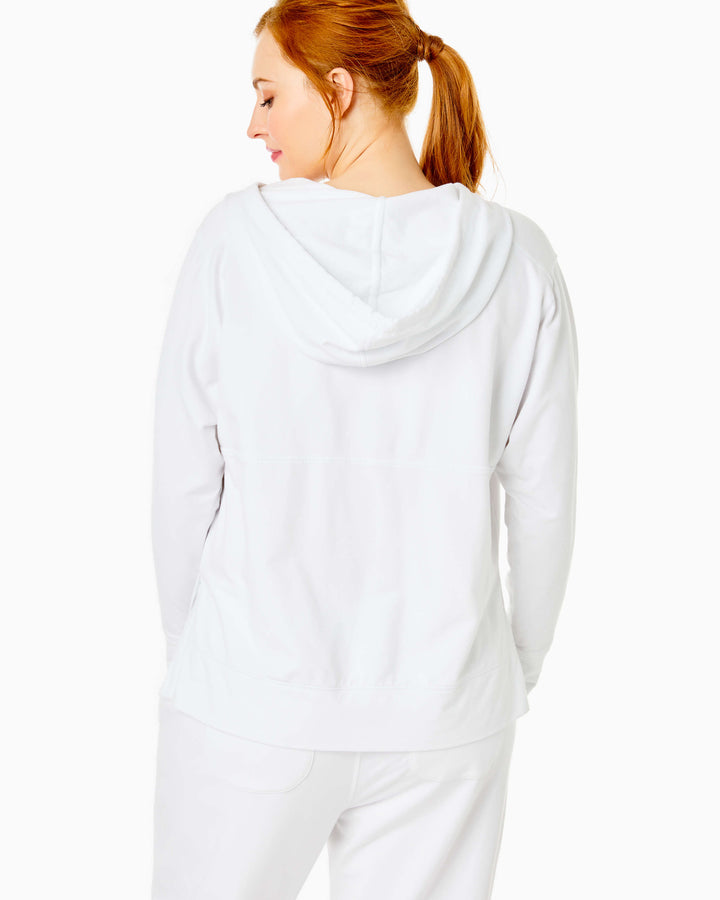 Lilly Pulitzer Lora Hoodie Tunic Top