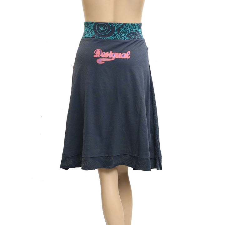 Desigual Floral Rubber Printed Mini Skirt