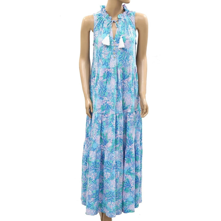 Lilly Pulitzer Malone Ruffle Maxi Dress