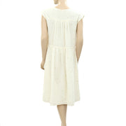 Des Petits Hauts Etretat Shimmer Ivory Dress