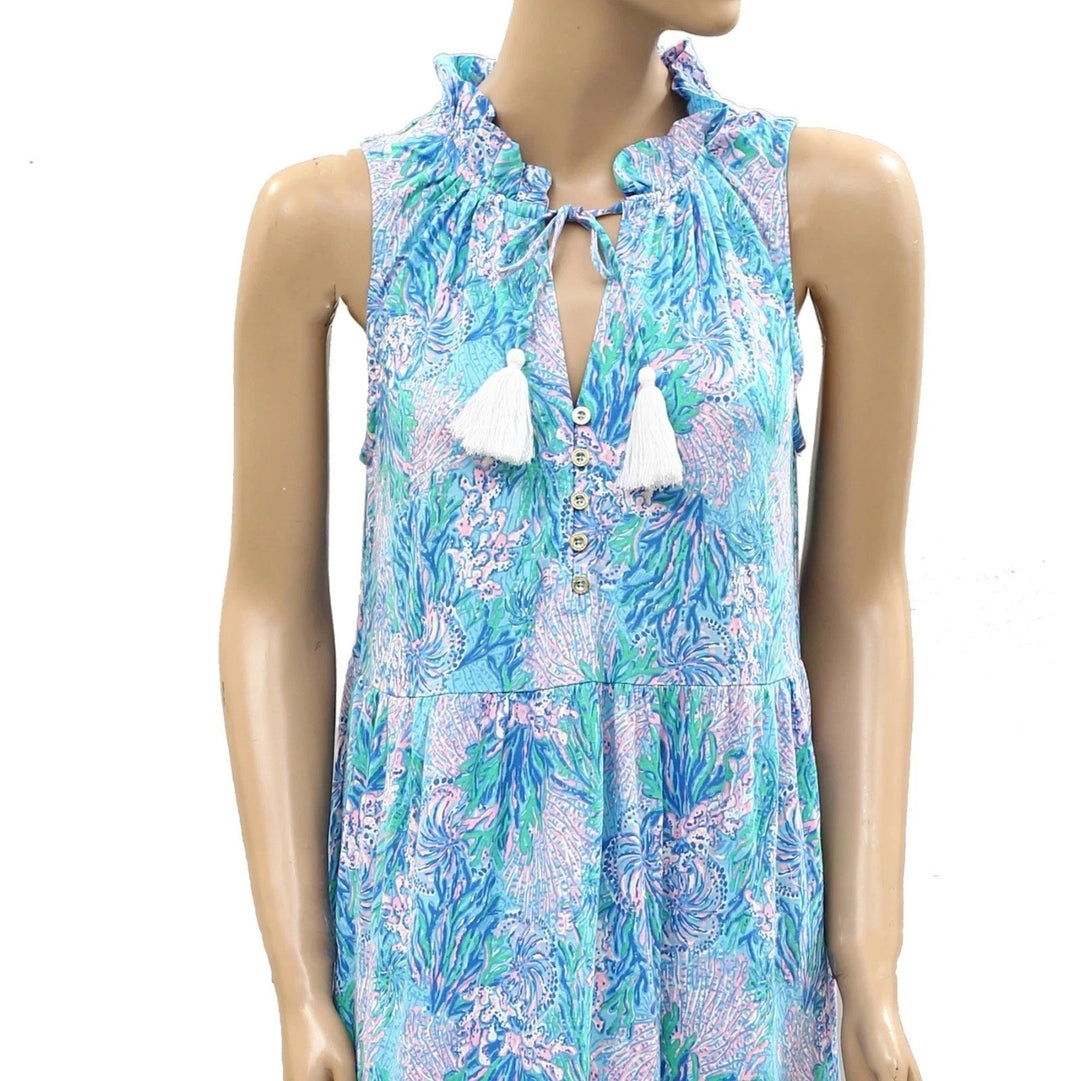 Lilly Pulitzer Malone Ruffle Maxi Dress