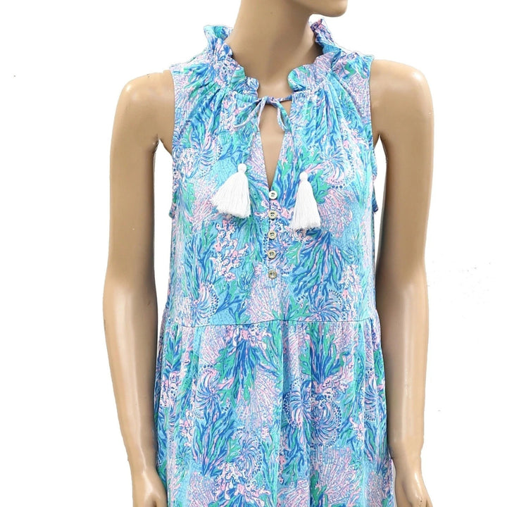 Lilly Pulitzer Malone Ruffle Maxi Dress