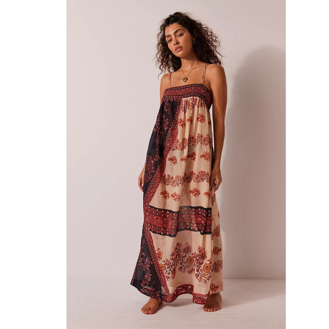 Bali Saltwater Maxi Slip by Intimately at Free People in White, Size: S Bali Saltwater Maxi Slip by Intimately at Free People in White, Size: S