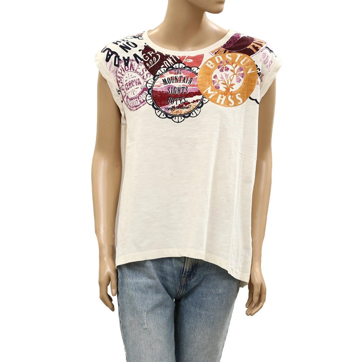 Maeve By Anthropologie Maeve Carey Muscle Tee Tunic Top