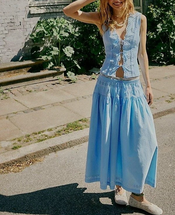 Free People Gesibelle Maxi Skirt