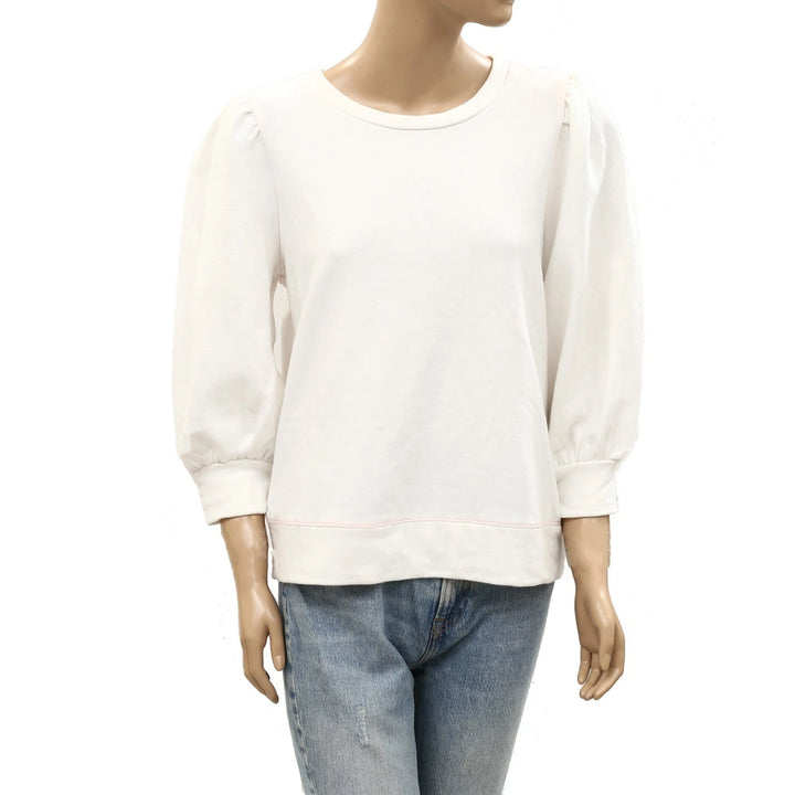 Lilly Pulitzer Pullover Puff Sleeves Sweatshirt Top