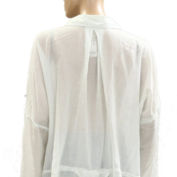 Free People Intimately Heat of The Night Lounge Shirt Top