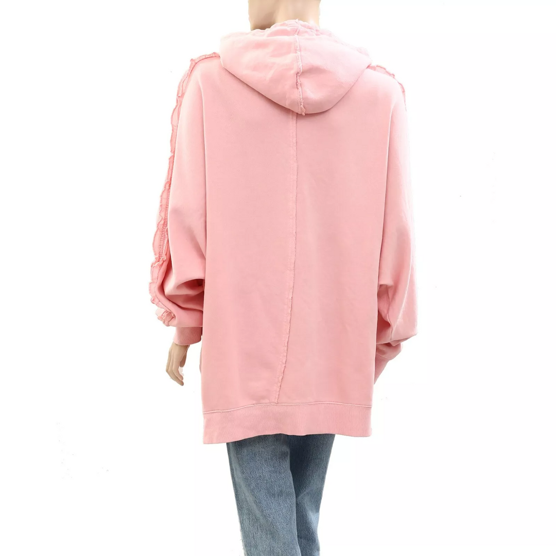 Free People XOXO Hoodie Sweatshirt Top