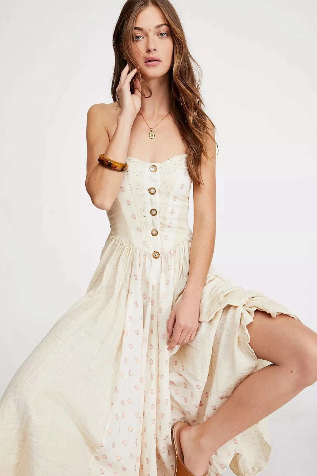 Free People Amanda Midi Dress