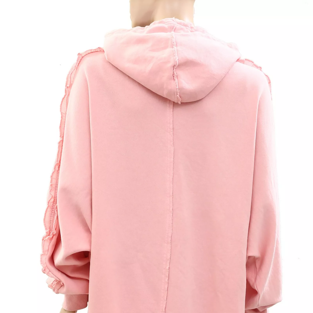 Free People XOXO Hoodie Sweatshirt Top