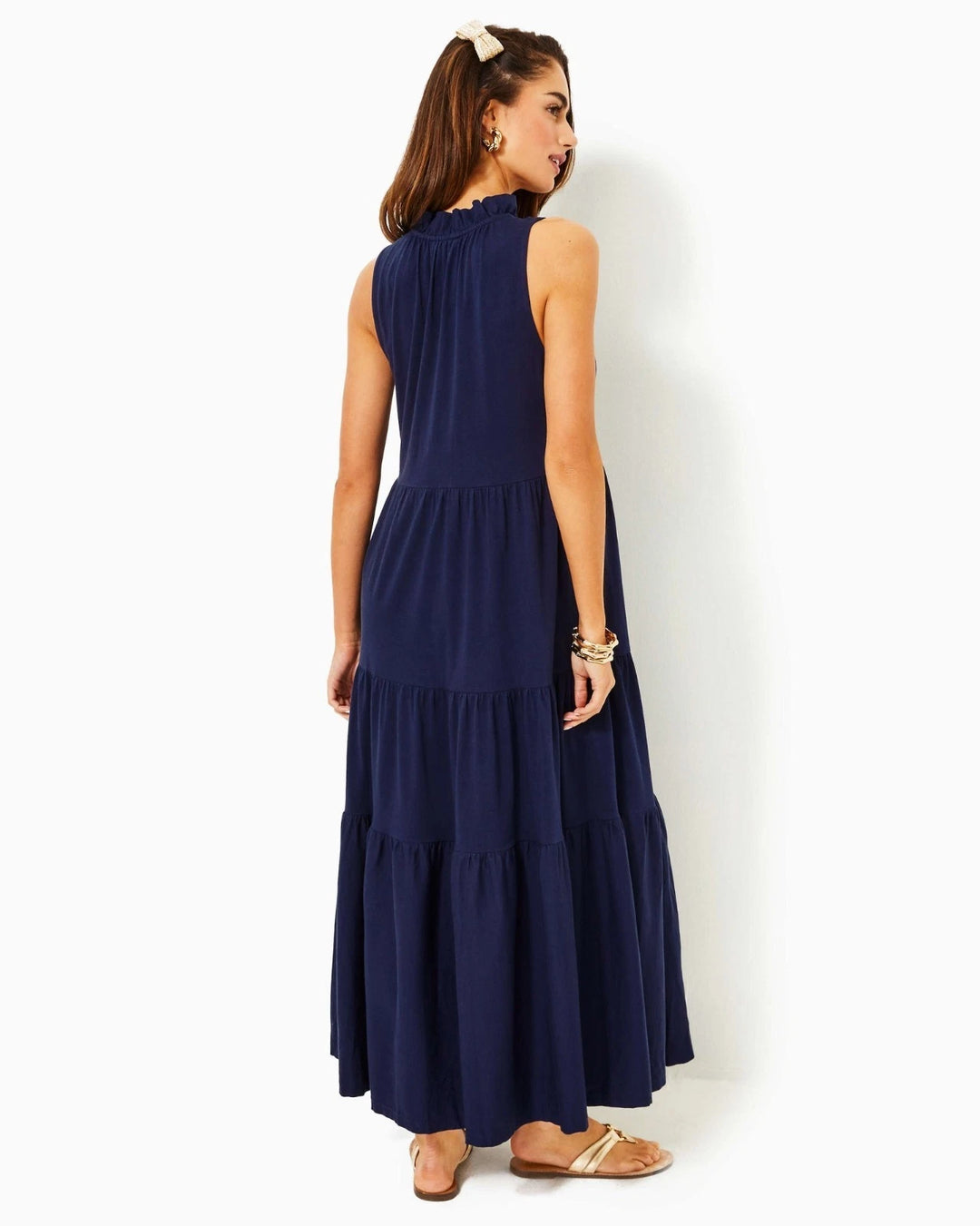 Lilly Pulitzer Malone Ruffle Swing Maxi Dress
