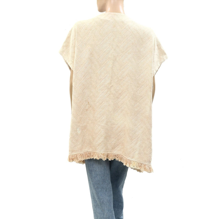 Ecote Urban Outfitters Woven Embroidered Top
