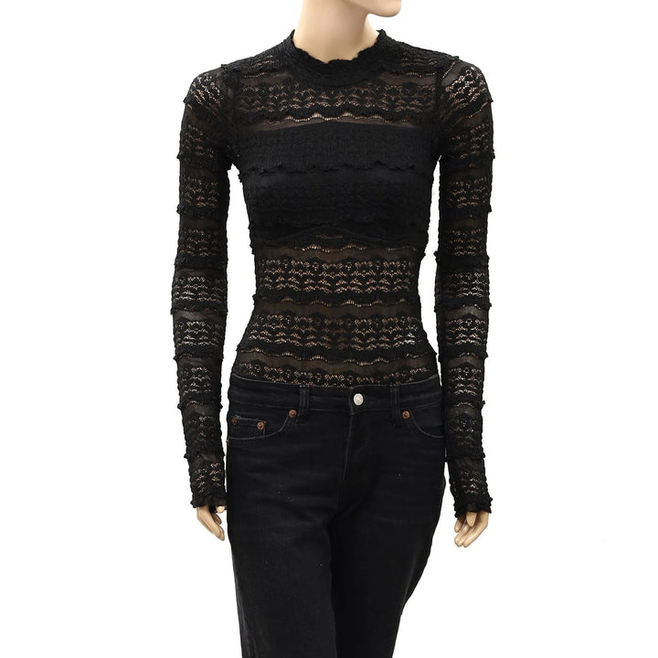 Free People Intimately Angelina Bodysuit Top