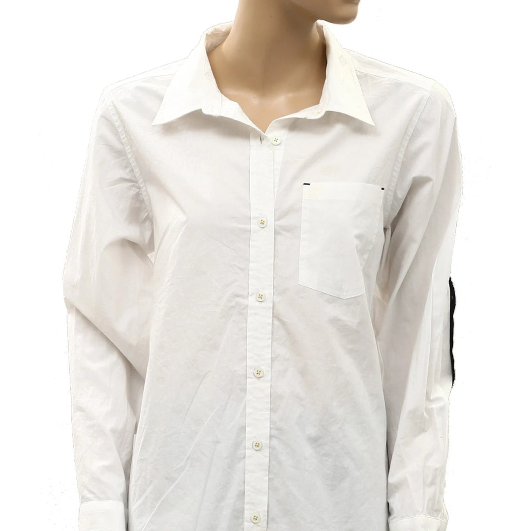Kerri Rosenthal Shirt Buttondown Tunic Top