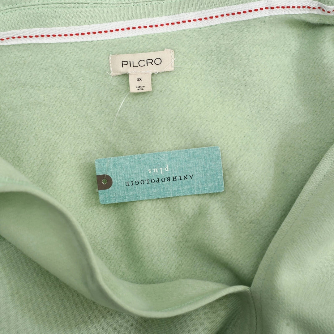 Anthropologie Pilcro Johnny Collar Pullover Sweatshirt Top
