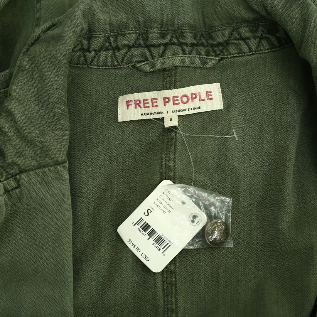 Free People Harlow Jacket Blazer Coat Top