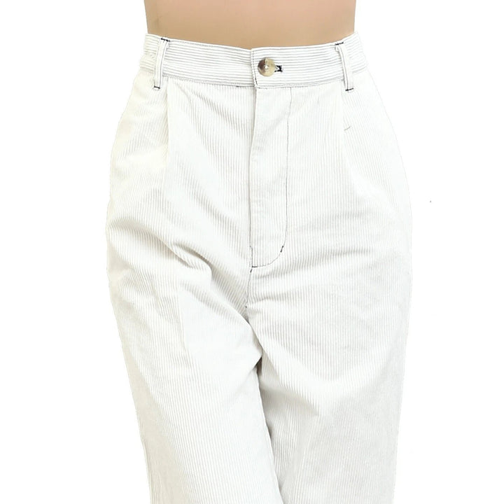 Free People We The Free Good Luck Mid-Rise Cord Barrel Jeans Pants