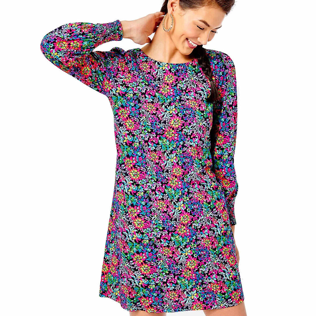 Lilly Pulitzer Diann Long Sleeve Mini Dress White Chocolate Couture Lilly Pulitzer Diann Long Sleeve Mini Dress White Chocolate Couture