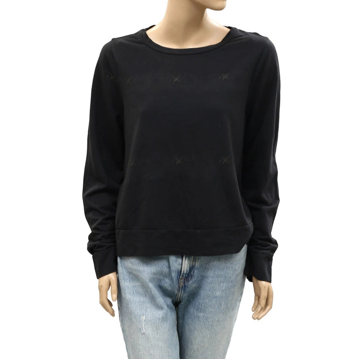 Lilly Pulitzer Long Sleeves Pullover Sweatshirt Top