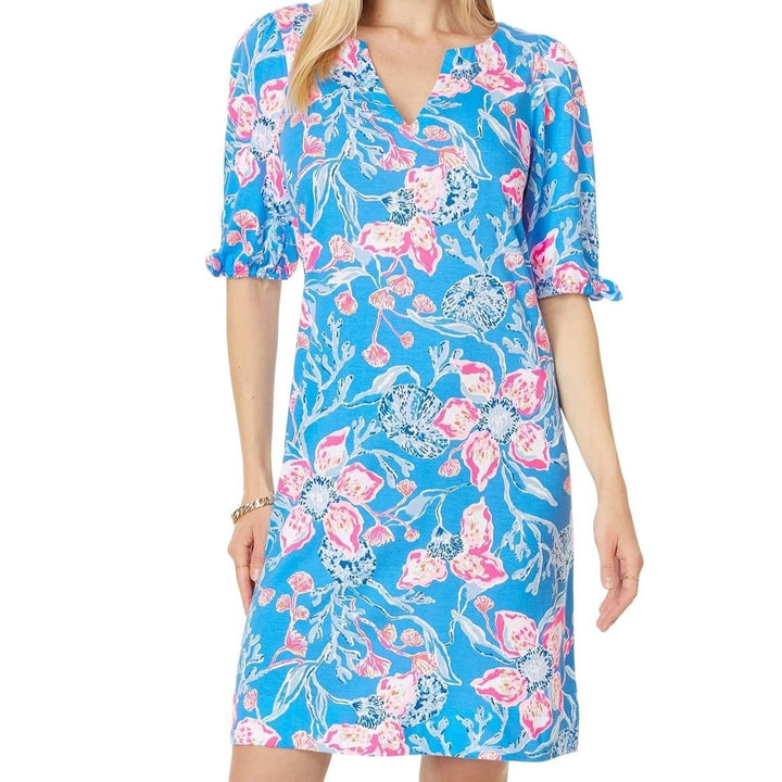 Lilly Pulitzer Easley Short Sleeves Mini Dress