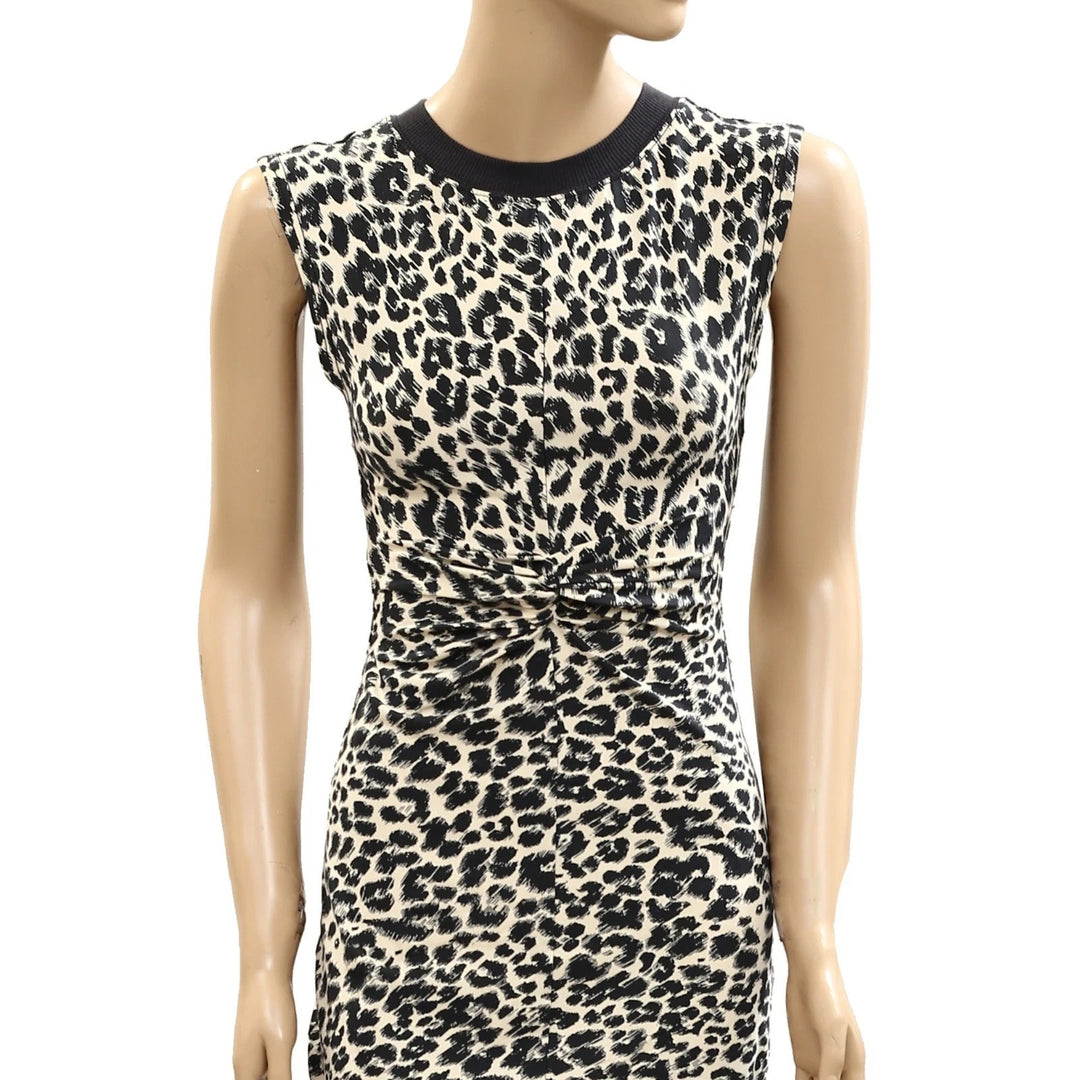 Daily Practice By Anthropologie Twist-Front Mini Dress