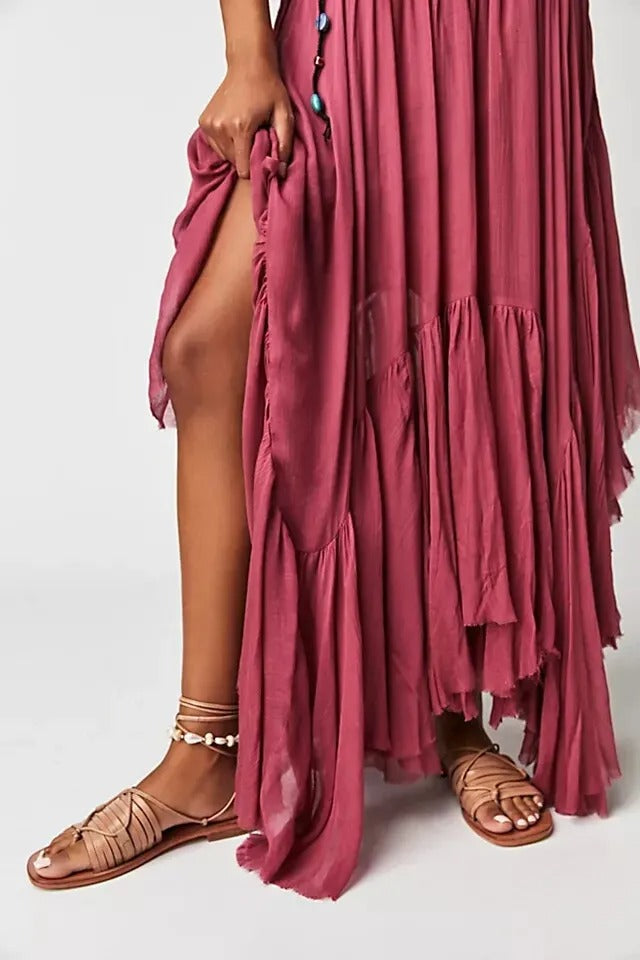 Free People FP One Clover Midi Skirt