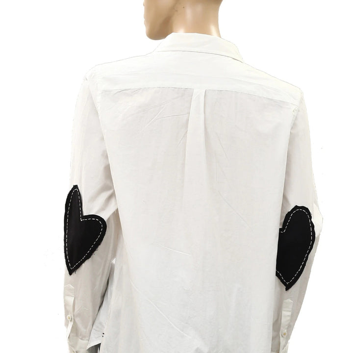 Kerri Rosenthal Shirt Buttondown Tunic Top