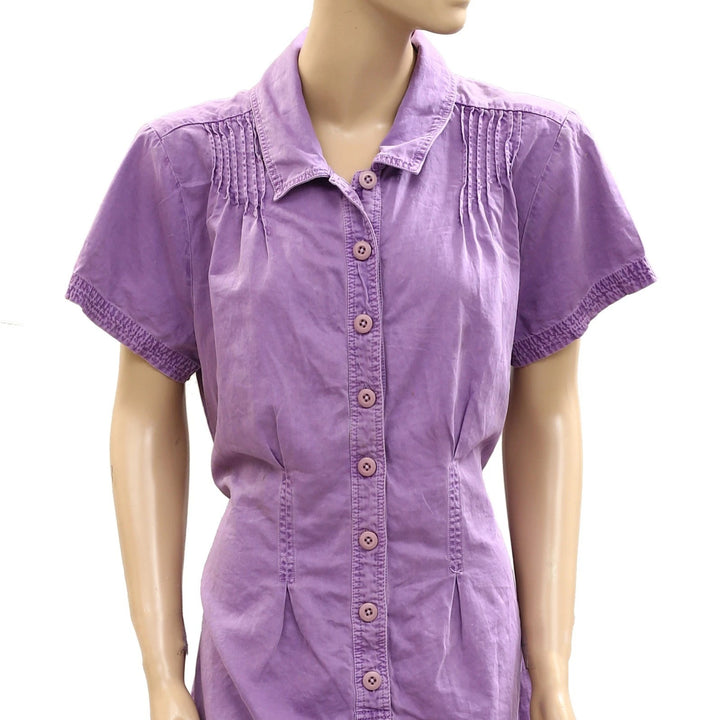 Free People Keep It Crisp Shortall Romper