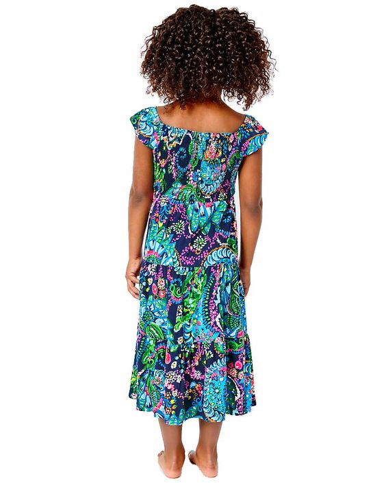 Lilly Pulitzer Girls Mini Jilly Midi Dress