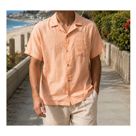Urban Outfitters UO Embroidered Buttondown Men's Shirt
