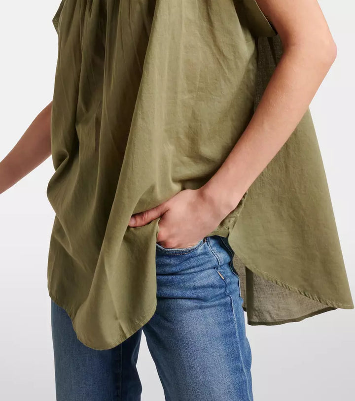 Nili Lotan Normandy Shirt Tunic Top