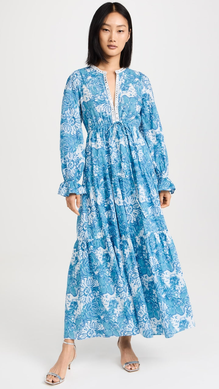 Saylor Anthropologie Ina Midi Dress