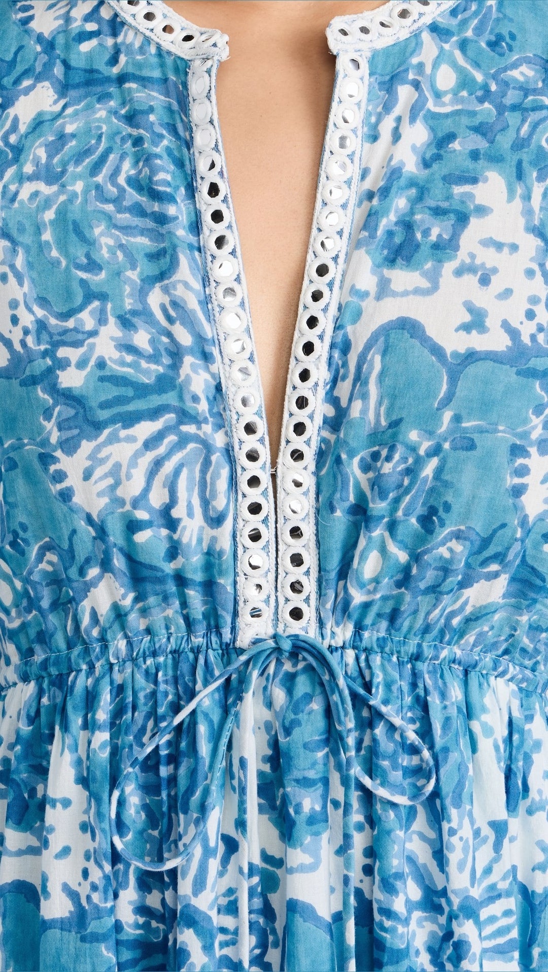 Saylor Anthropologie Ina Midi Dress